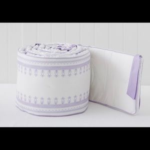 Pottery Barn Kids Mallory Crib Bumper & Fitted Sheet